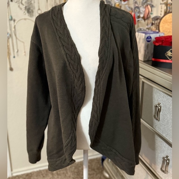 Bloomchic thick grey‎ cardigan - Picture 1 of 4